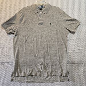Polo by Ralph Lauren Light Gray Men's Shirt